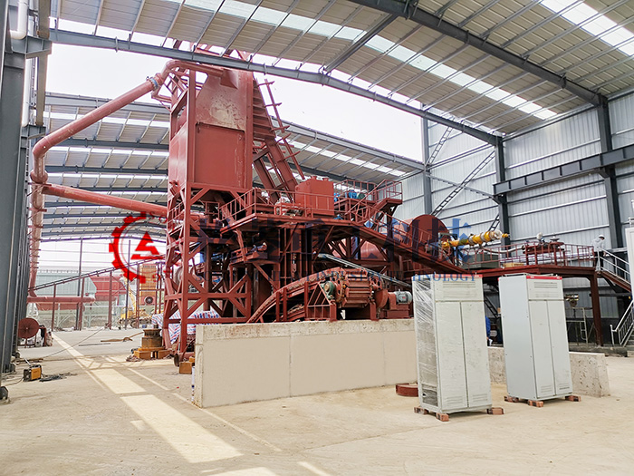 年產20萬噸粒子鋼熱壓塊工藝